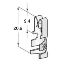 Konektor UNI F630 4-6 mm 10 szt